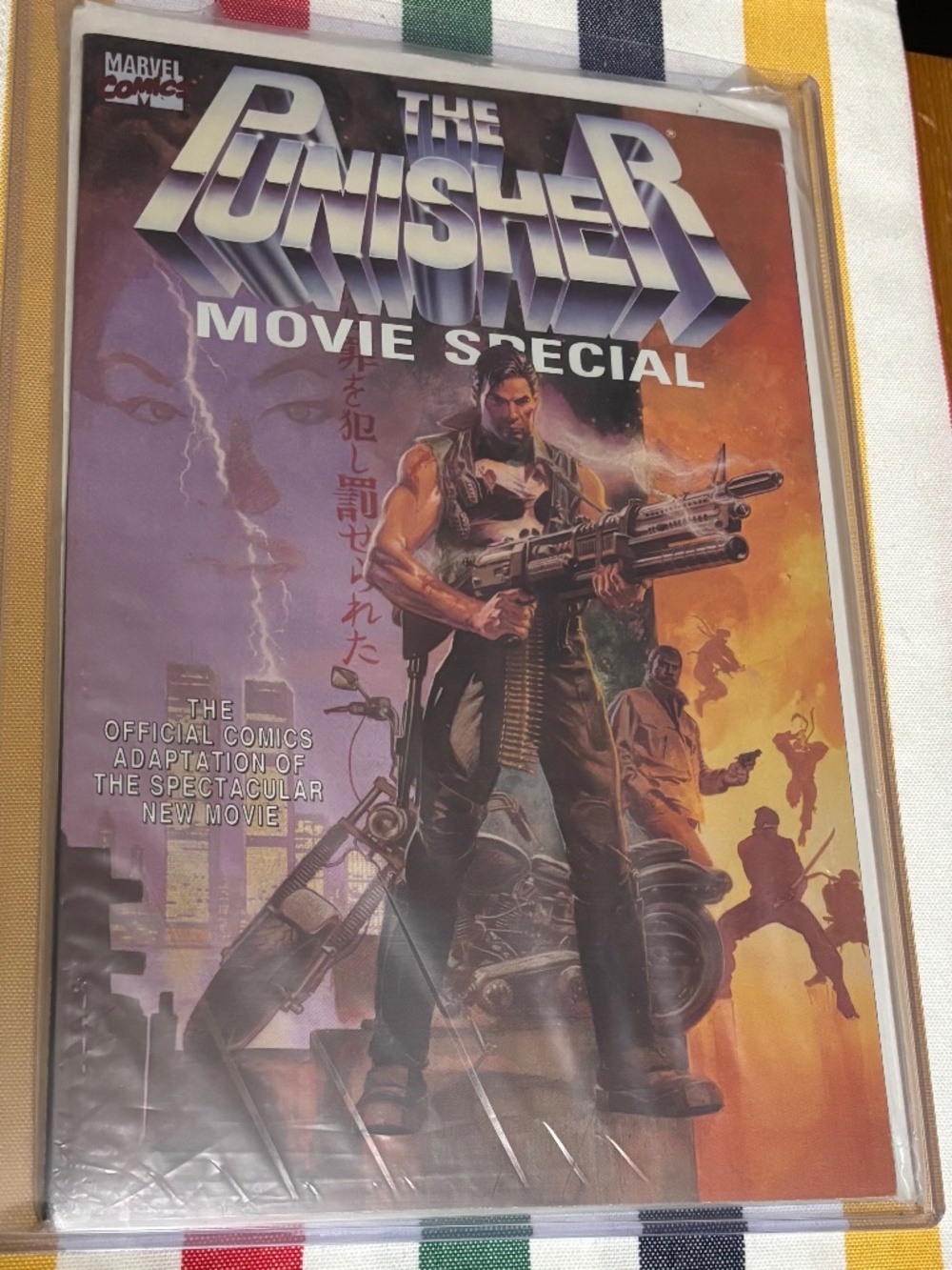 "The Punisher Movie Special" (1990) Marvel Comics Dolph Lundgren Comic Book
